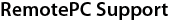 RemotePC Support