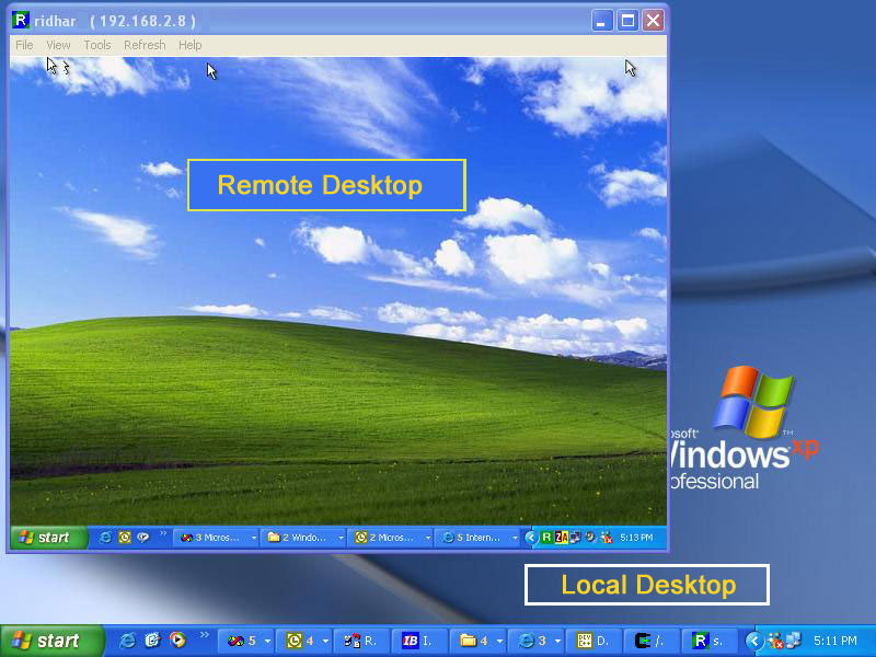 Remote Access Host Screenshot
