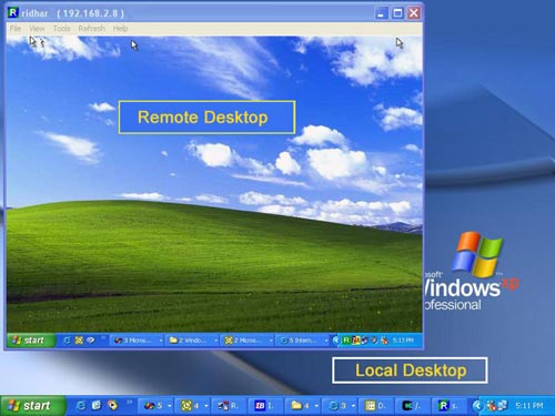 Remote Access Screenshot