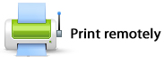 Print remotely