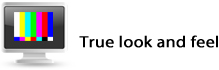 True look and feel 