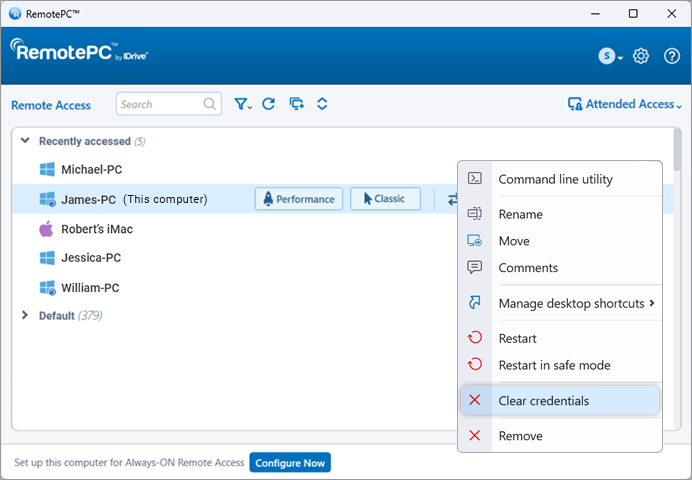 Preguntas frecuentes sobre RemotePC