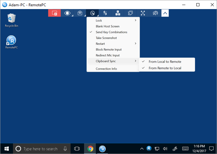 Preguntas frecuentes sobre RemotePC