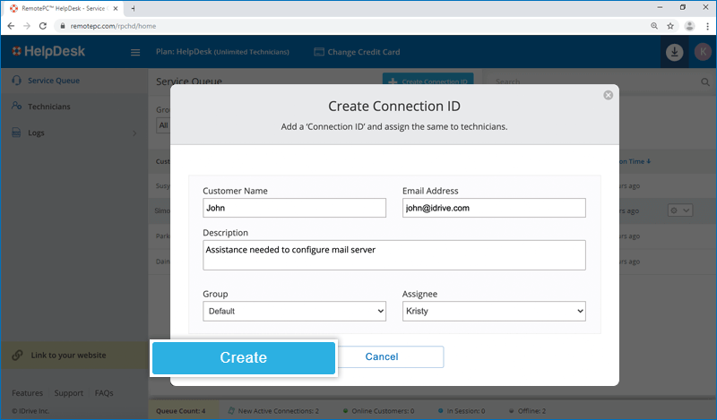 remotepc helpdesk