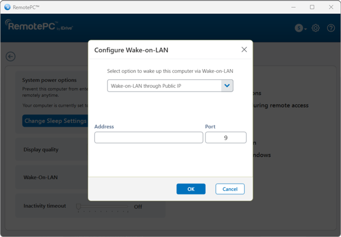 リモートPC_Prefrences_ConfigureWakeOnLAN_IP
